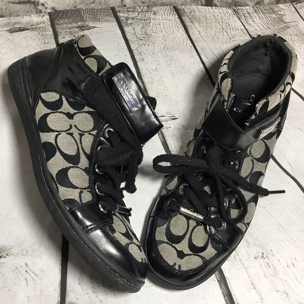 Coach | Hi tops | Sz 10| signature